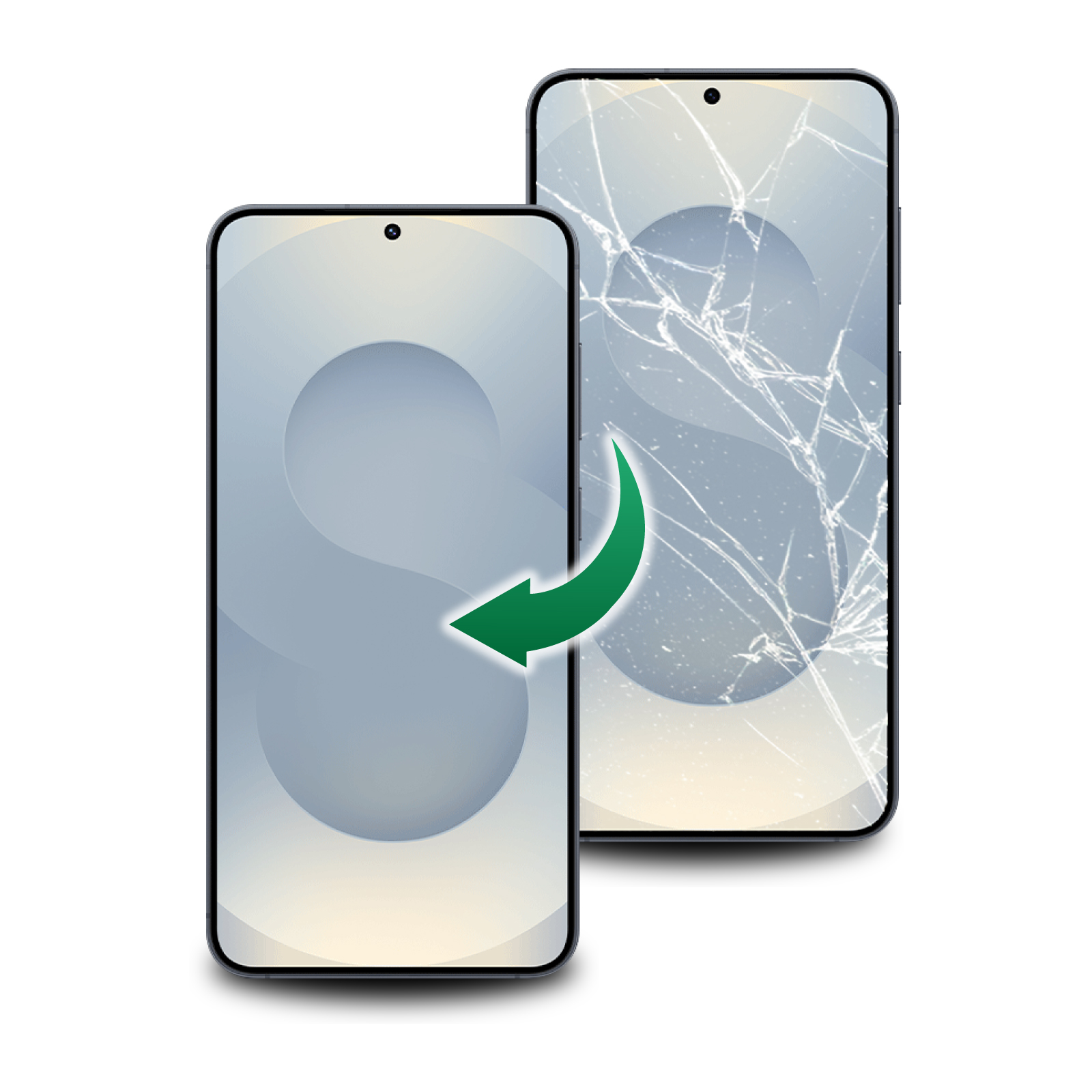 Samsung Galaxy S25 Ultra Frontglas Reparatur