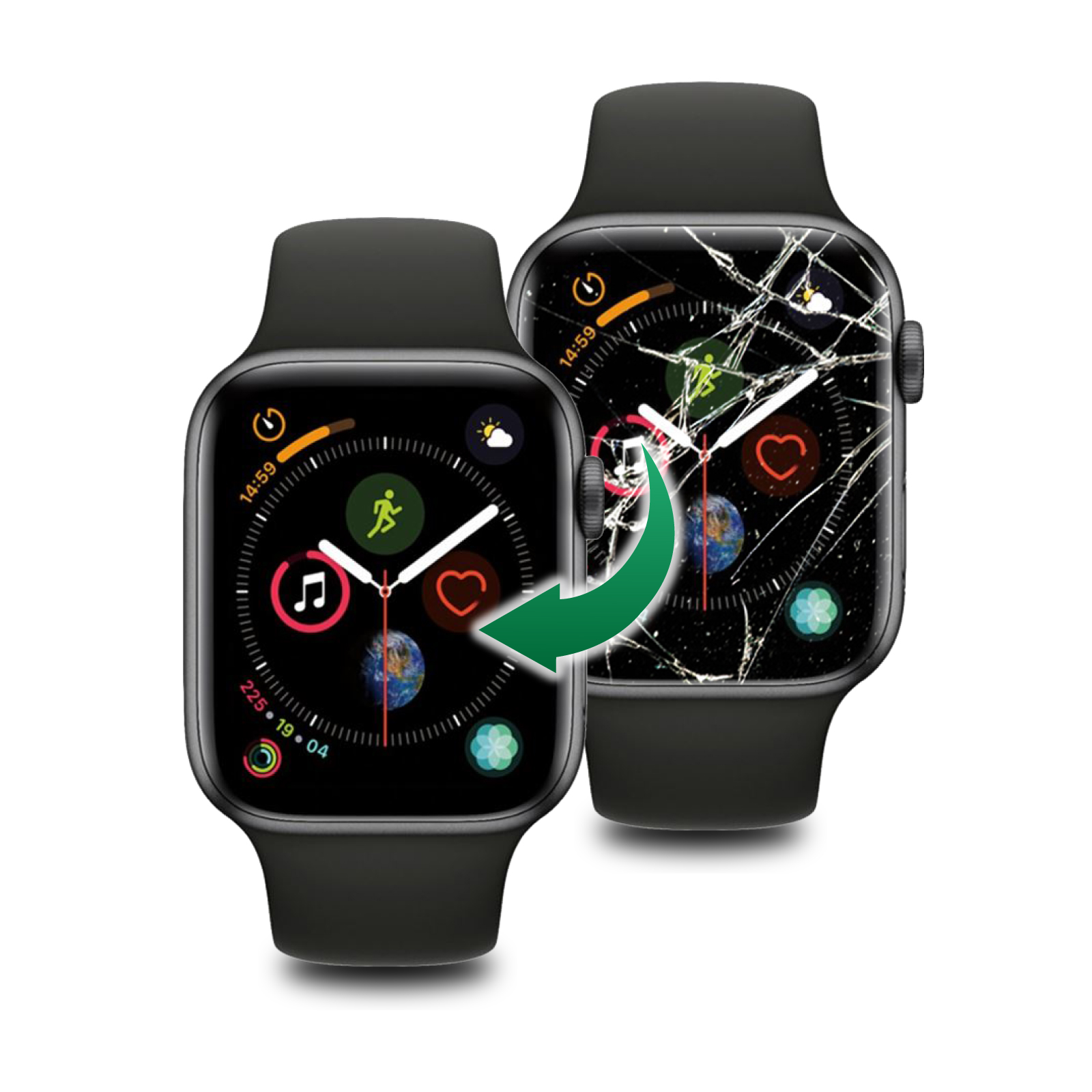 Apple Watch 6 Frontglas Reparatur